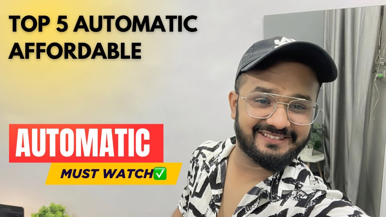 🔥 Top 5 Best affordable Automatic Watches Under ₹25,000 (2025) | Stylish & Affordable Picks!
