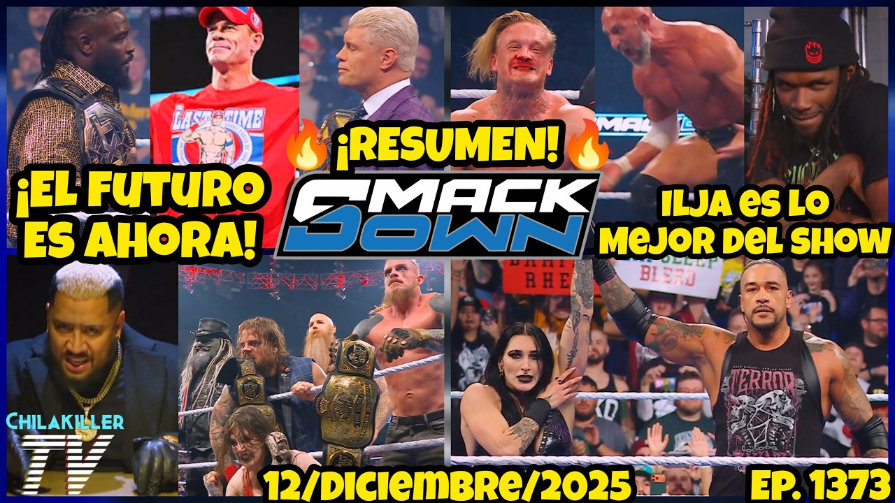 &iexcl;EL FUTURO ES AHORA! | WWE SmackDown | 12 Diciembre 2025 | RESUMEN Y RESULTADOS