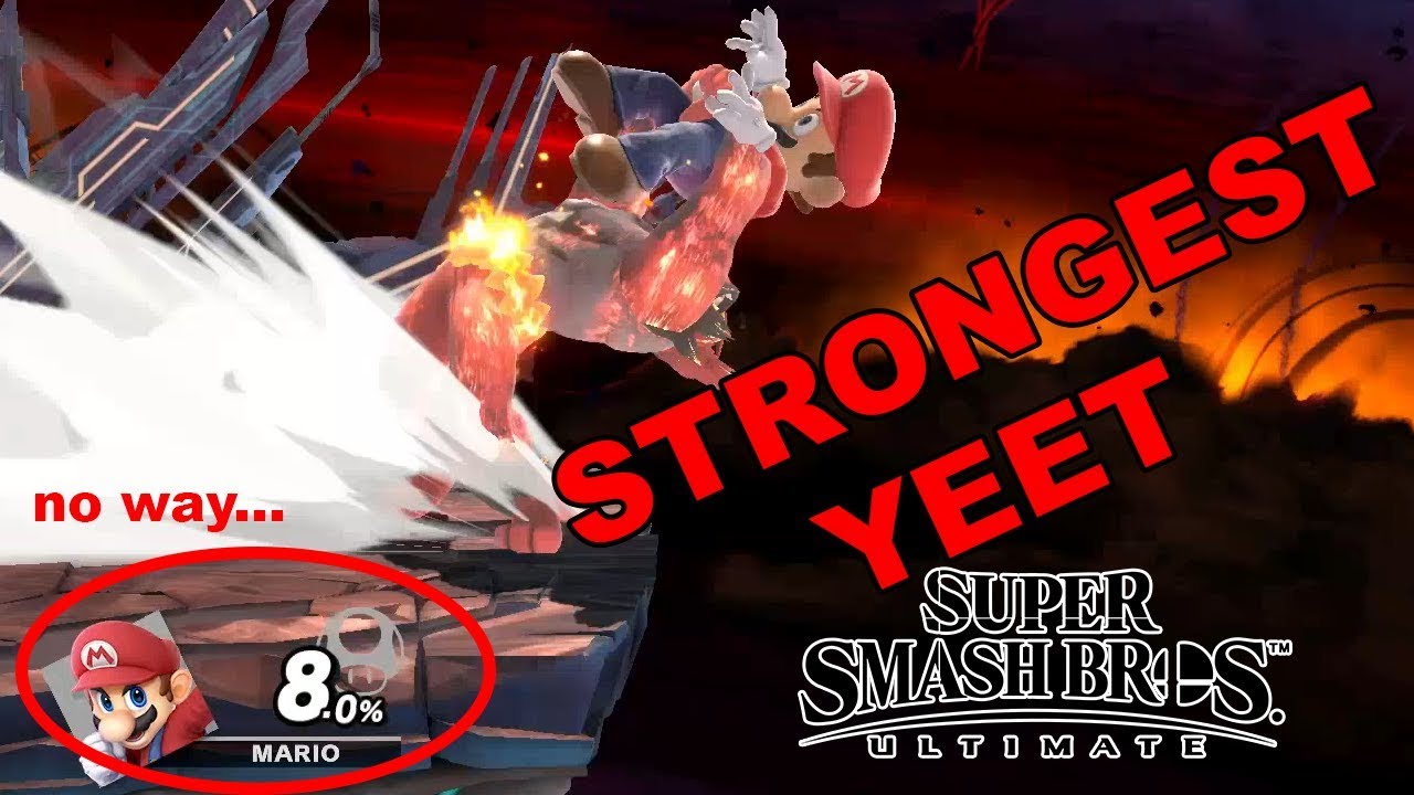 Who Has the Strongest Back Throw? - Smash Bros. Ultimate