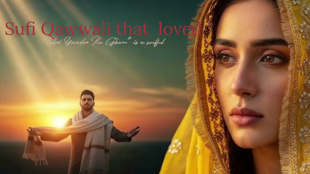 Tehri Yaadon Ka Gham” is a soulful Sufi Qawwali that expresses the pain of love, separation, 