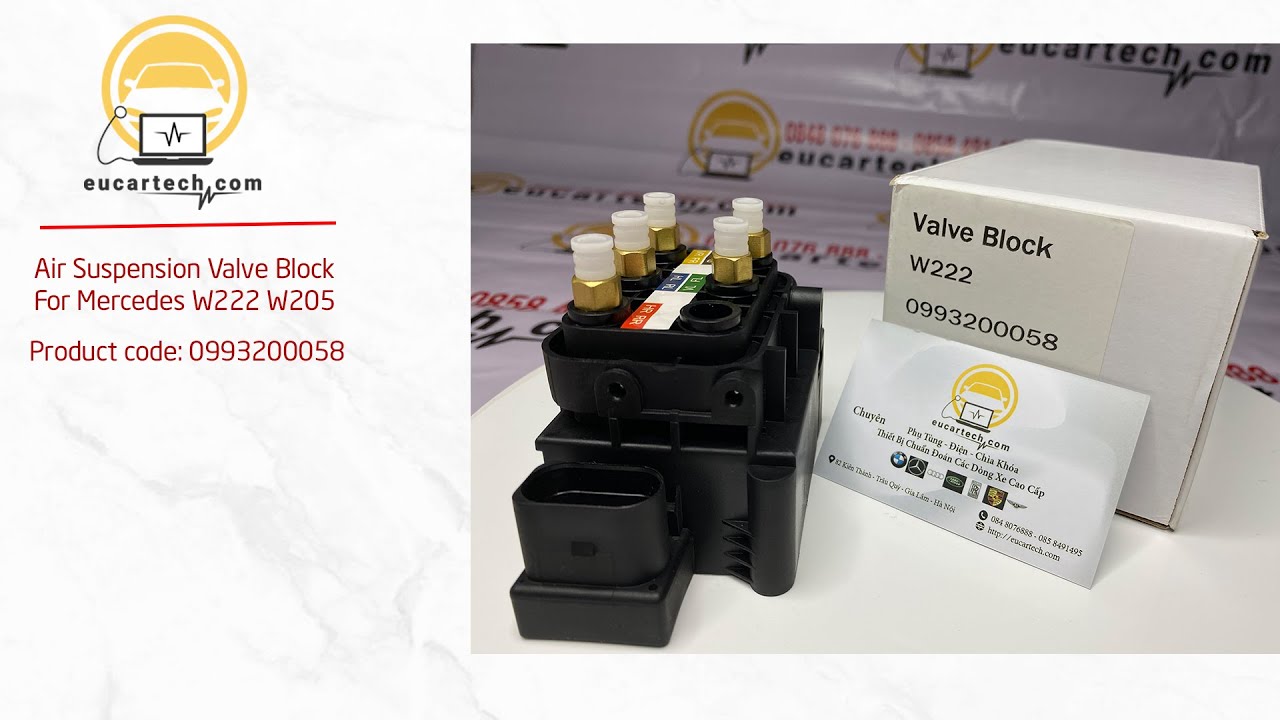 Air Suspension Valve Block For Mercedes  W222 W205 ll 0993200058