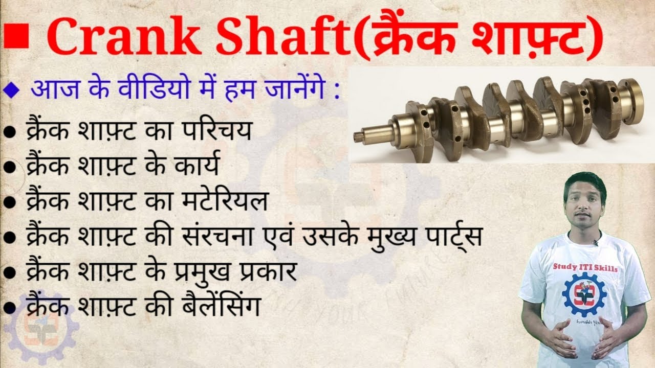 Crank Shaft |Function,Structure,Parts,Types,Balancing,Throw Arrangement & Firing Order