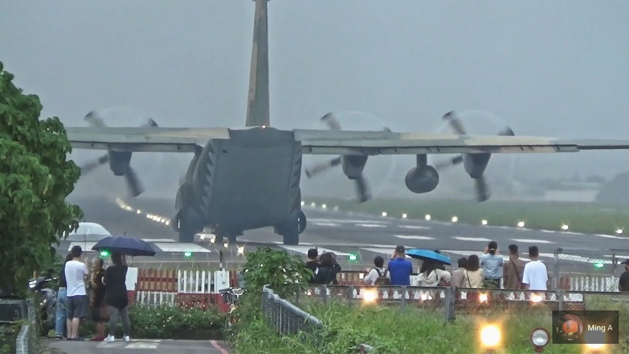 C-130 螺旋發動機的強力氣流