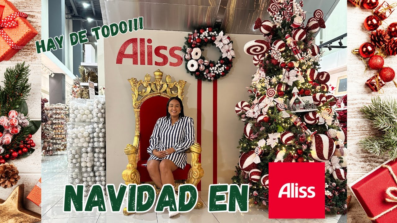 NAVIDAD EN LA TIENDA ALISS DOMINICANA -  Recorrido por la tienda♥