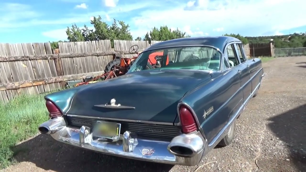 1956 Lincoln Premiere 4 door boat!
