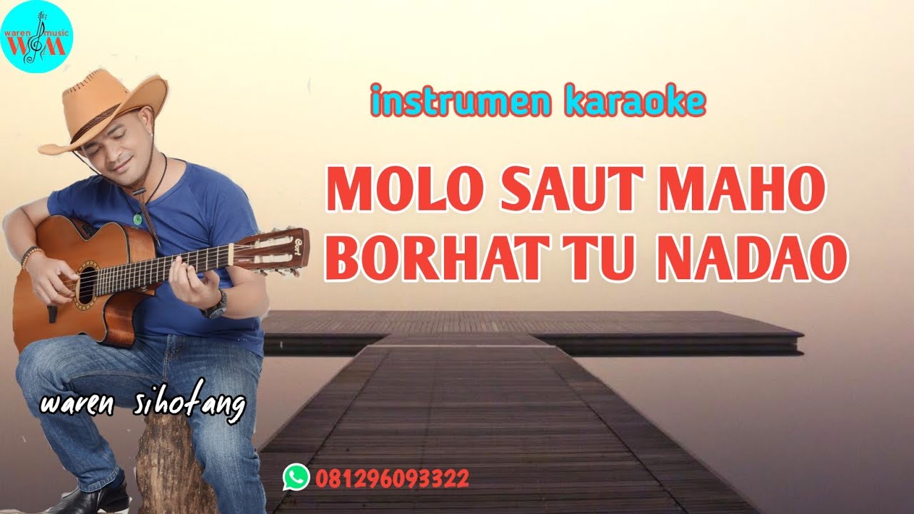 MOLO SAUT MAHO BE 809 - karaoke dan instrumen gitar (waren sihotang)