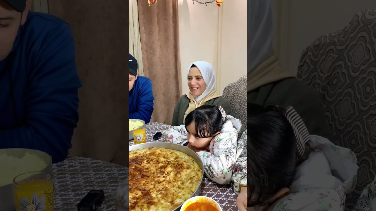 جوزها فاجئها انه عازم امه وابوه علي الفطار وهيا عازمه أهلها لكن رد فعل الزوجه غير متوقع