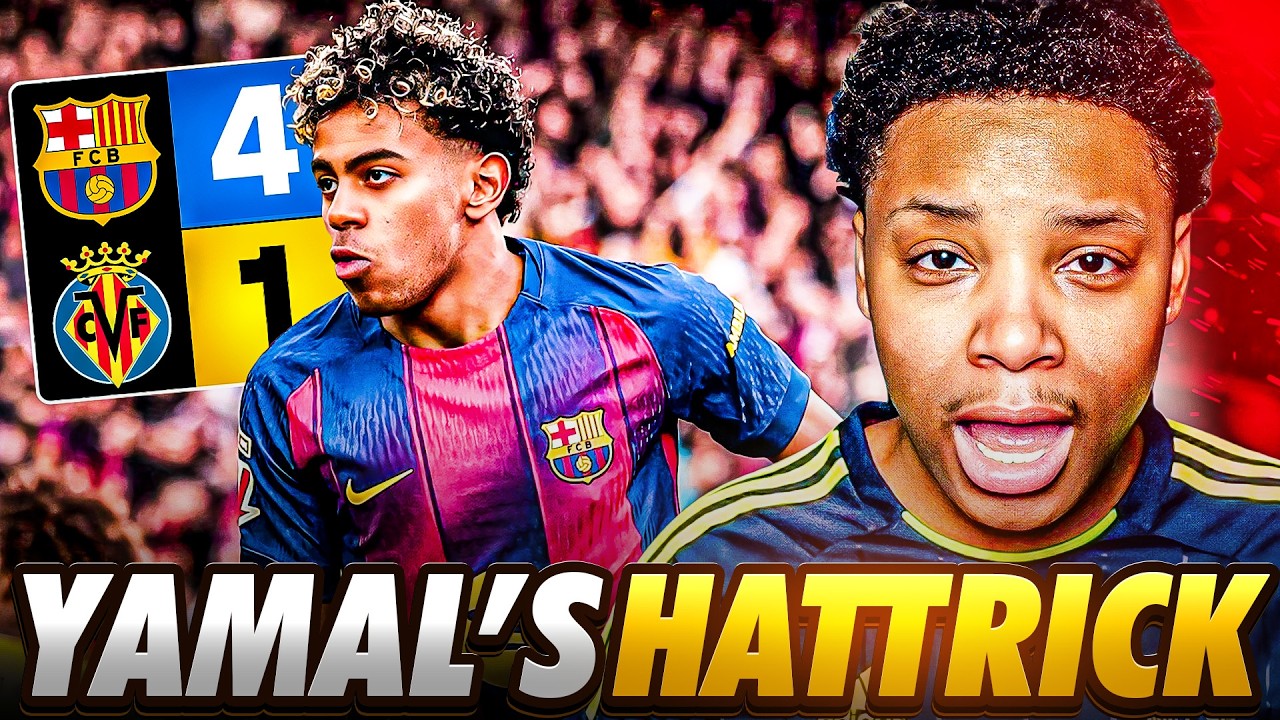 Yamal BROKE Villarreal 😭 Hat-Trick Madness! Barcelona 4-1