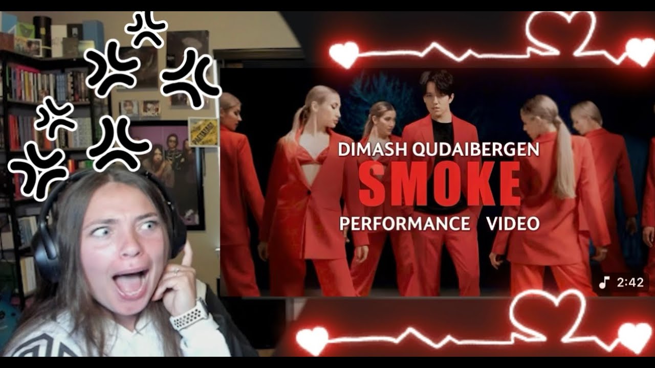 Dimash Qudaibergen - 'SMOKE' (PERFORMANCE VIDEO)|REACTION