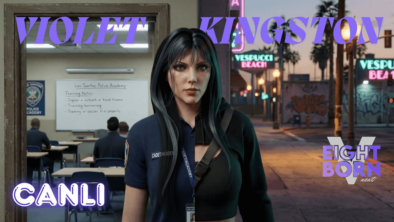 POLİS OLMA 101 | Violet Kingston | EightbornV Next