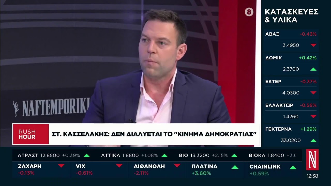 Συνέντευξη στο ΝΑΥΤΕΜΠΟΡΙΚΗ TV, στην εκπομπή RUSH HOUR.