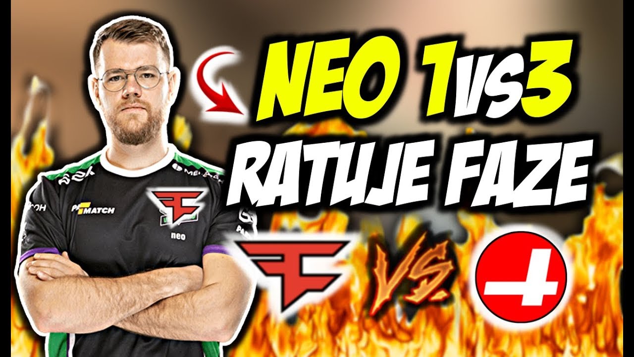 NEO RATUJE FAZE CLUTCH 1vs3!!! OLOF HEADY Z USP, NIKO VS KUZYN, FAZE VS CRAZY - CSGO BEST MOMENTS