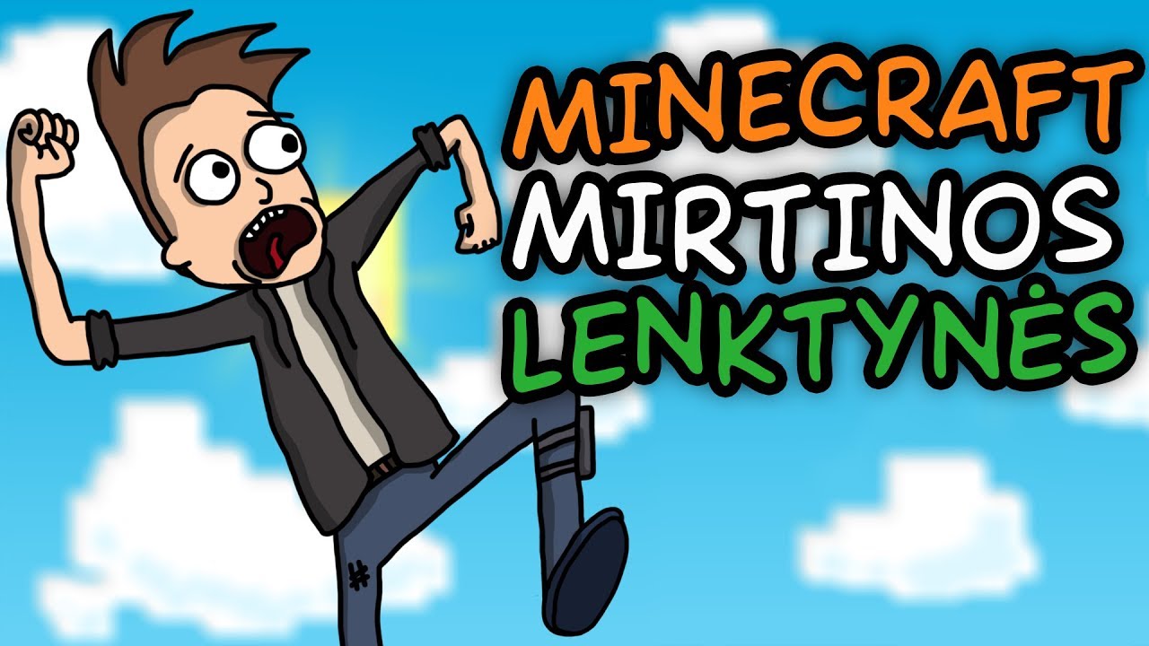 MINECRAFT MIRTINOS PARKOUR LENKTYNĖS!