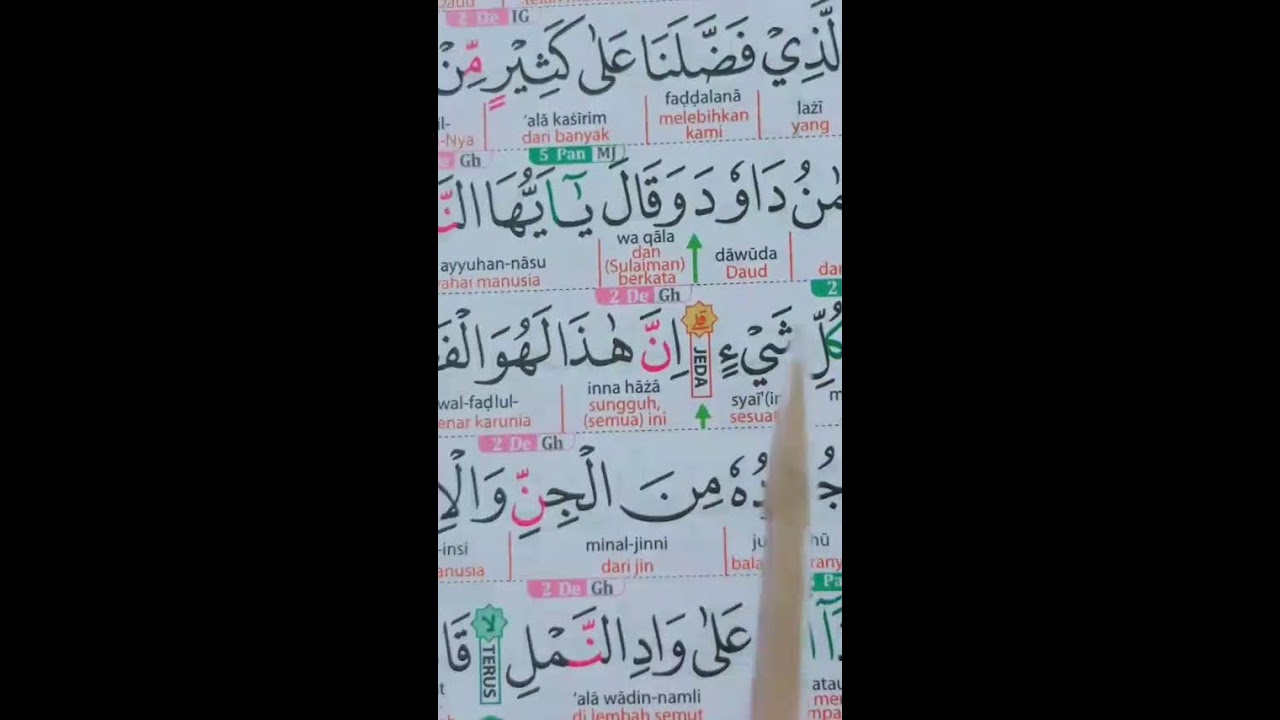 BELAJAR MEMBACA AL QURAN DENGAN IRAMA &TAJWID