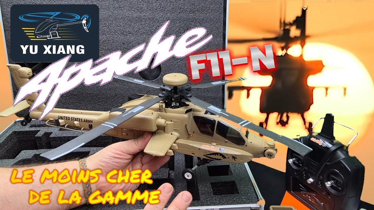 Yu Xiang F11N : le moins cher des Apaches de la gamme (Essai complet et Vol )
