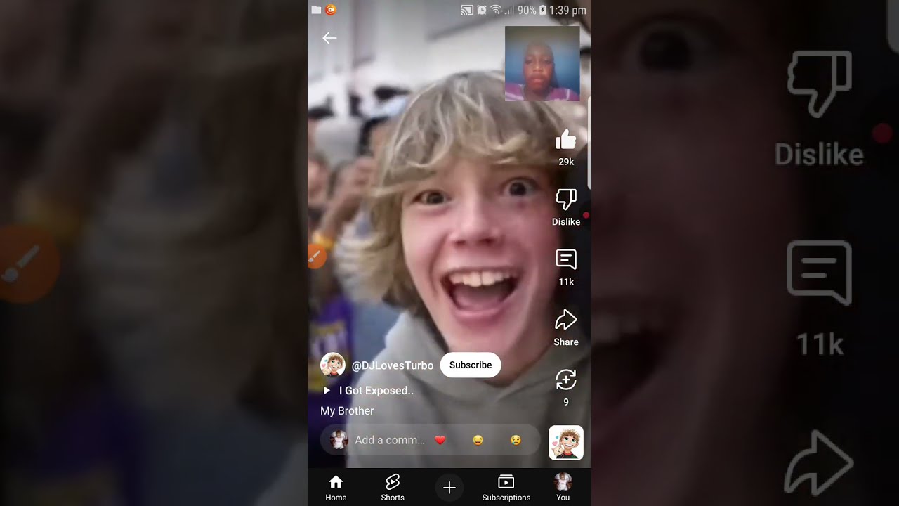 Reacting to DJ loves turbo shorts on YouTube 