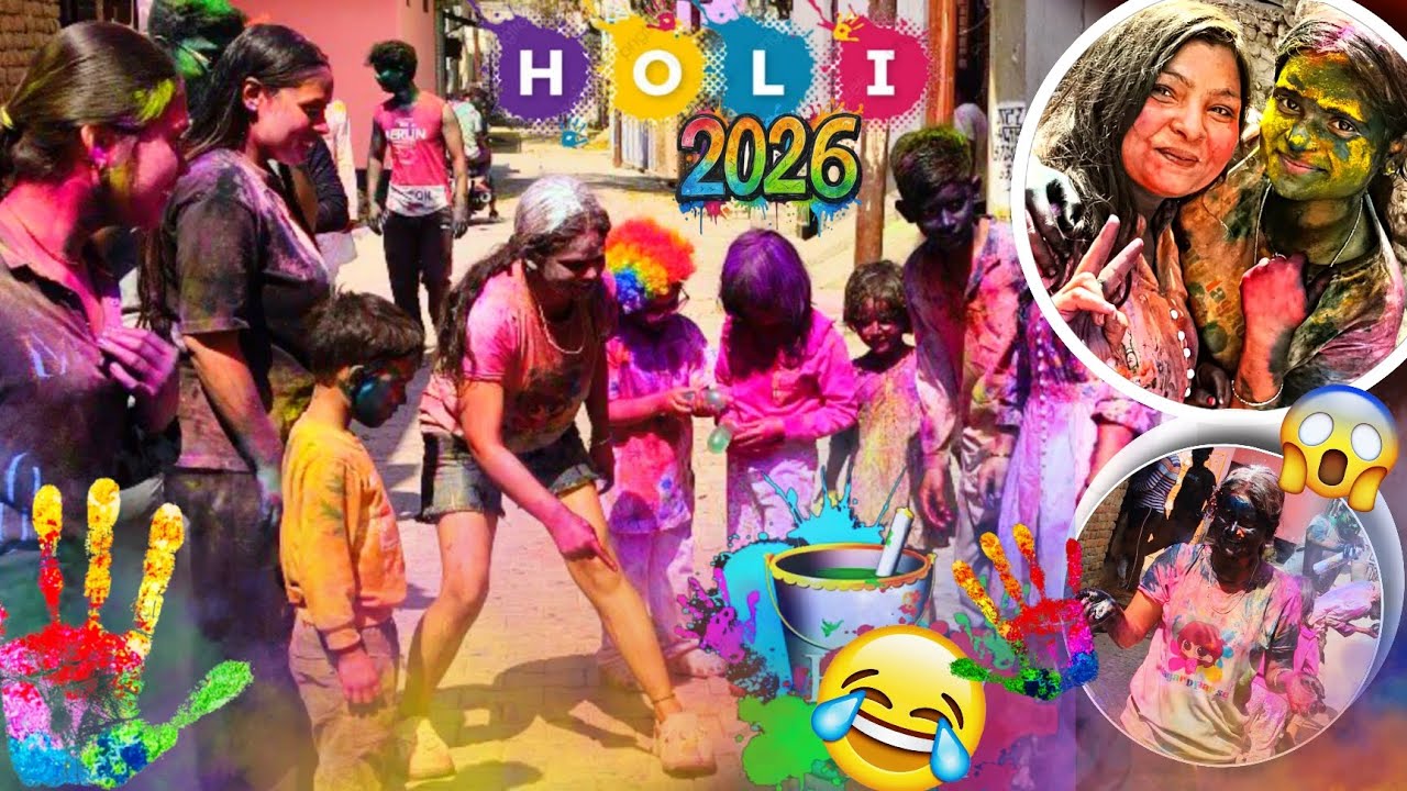 “Holi 🫟Per Sab Ulta Ho Gaya