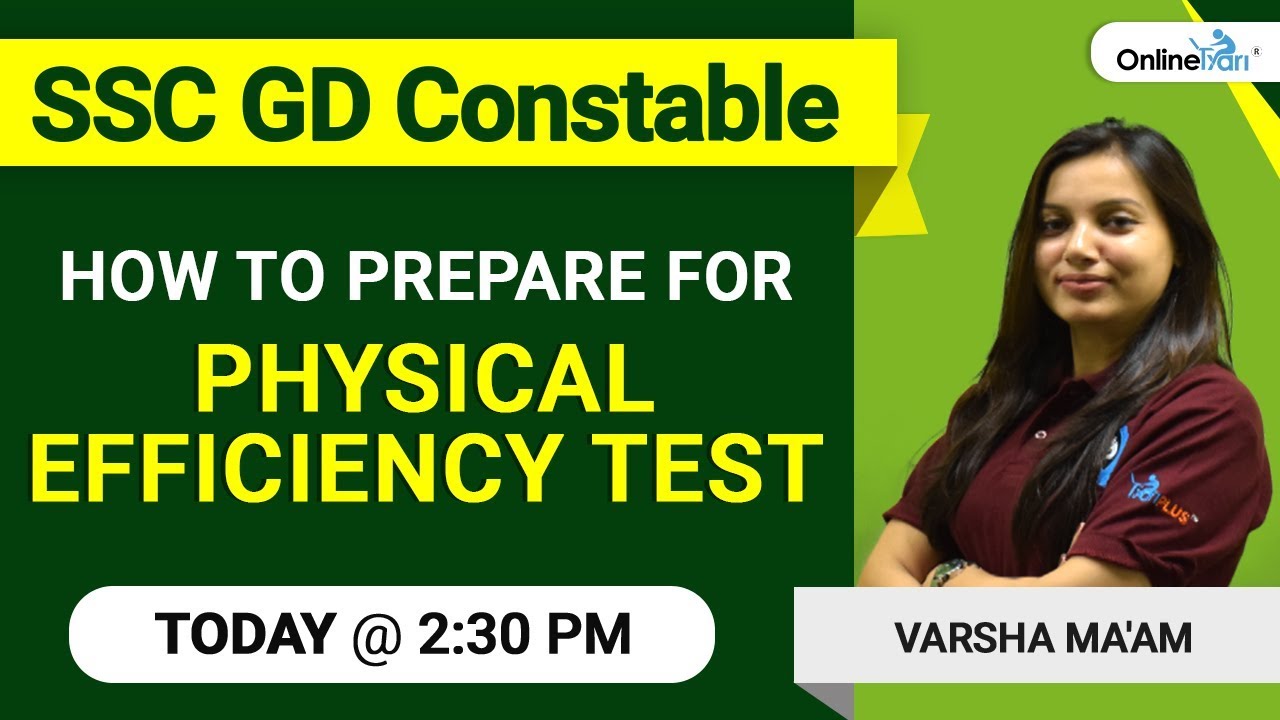SSC GD Constable  How To Prepare For Physical Efficiency Test