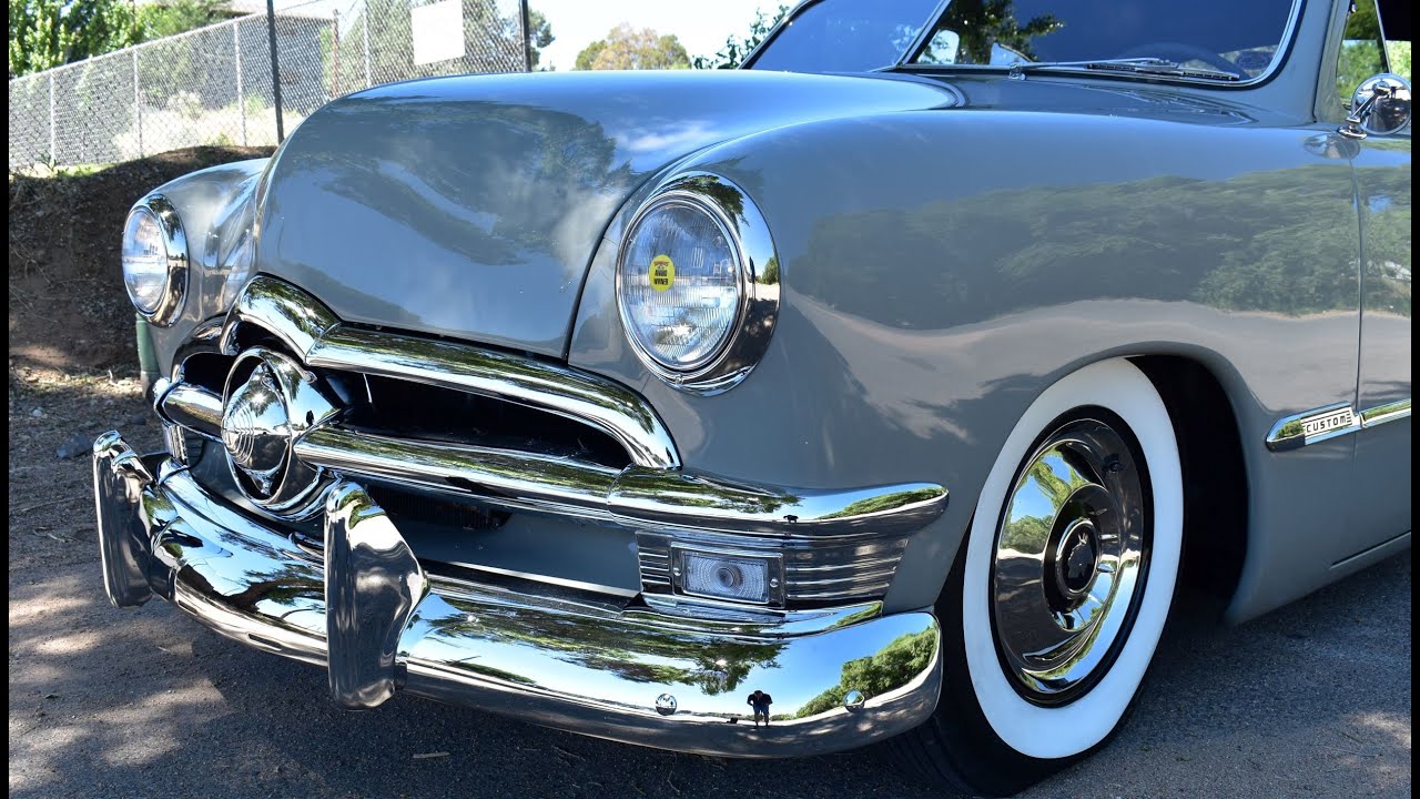 1950 Ford Custom Deluxe 2dr  (SOLD)  Resto-Mod GT-40 302 4V V8 A/C Accu-Air Ride