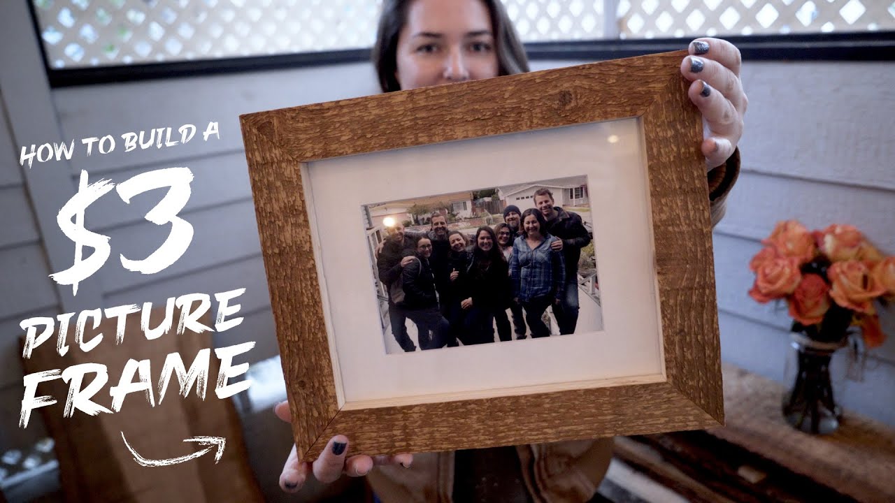 How to build a reclaimed wood picture frame!