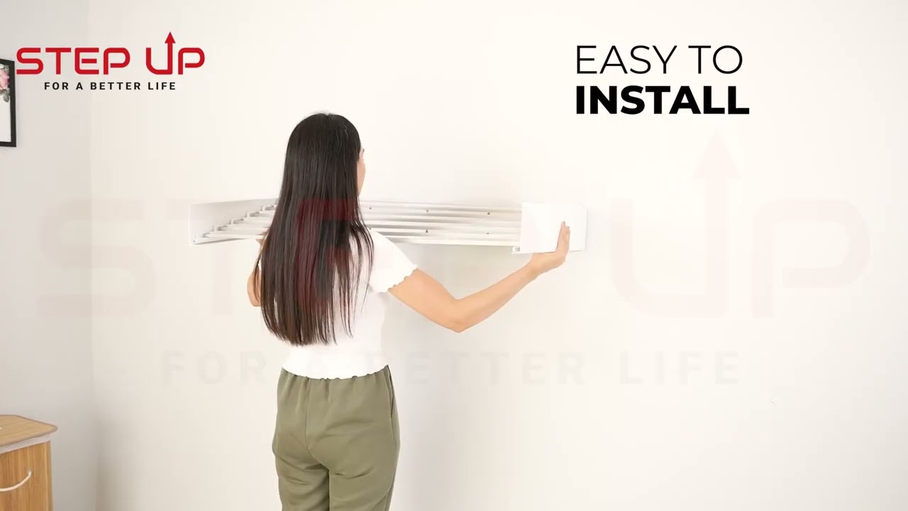 Step Up Laundry Drying Rack
