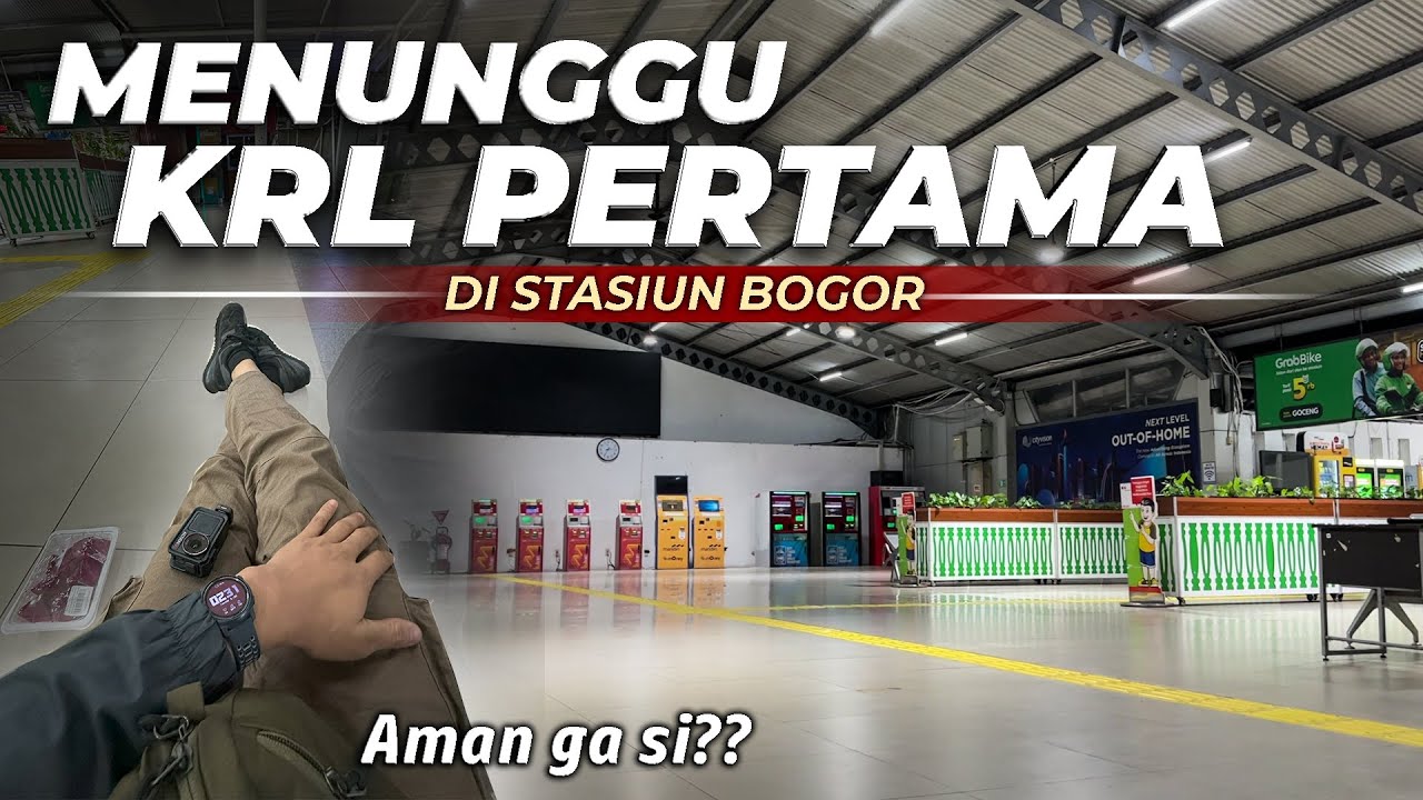 Terdampar JAM 2 PAGI di Stasiun Bogor, Apakah Aman??
