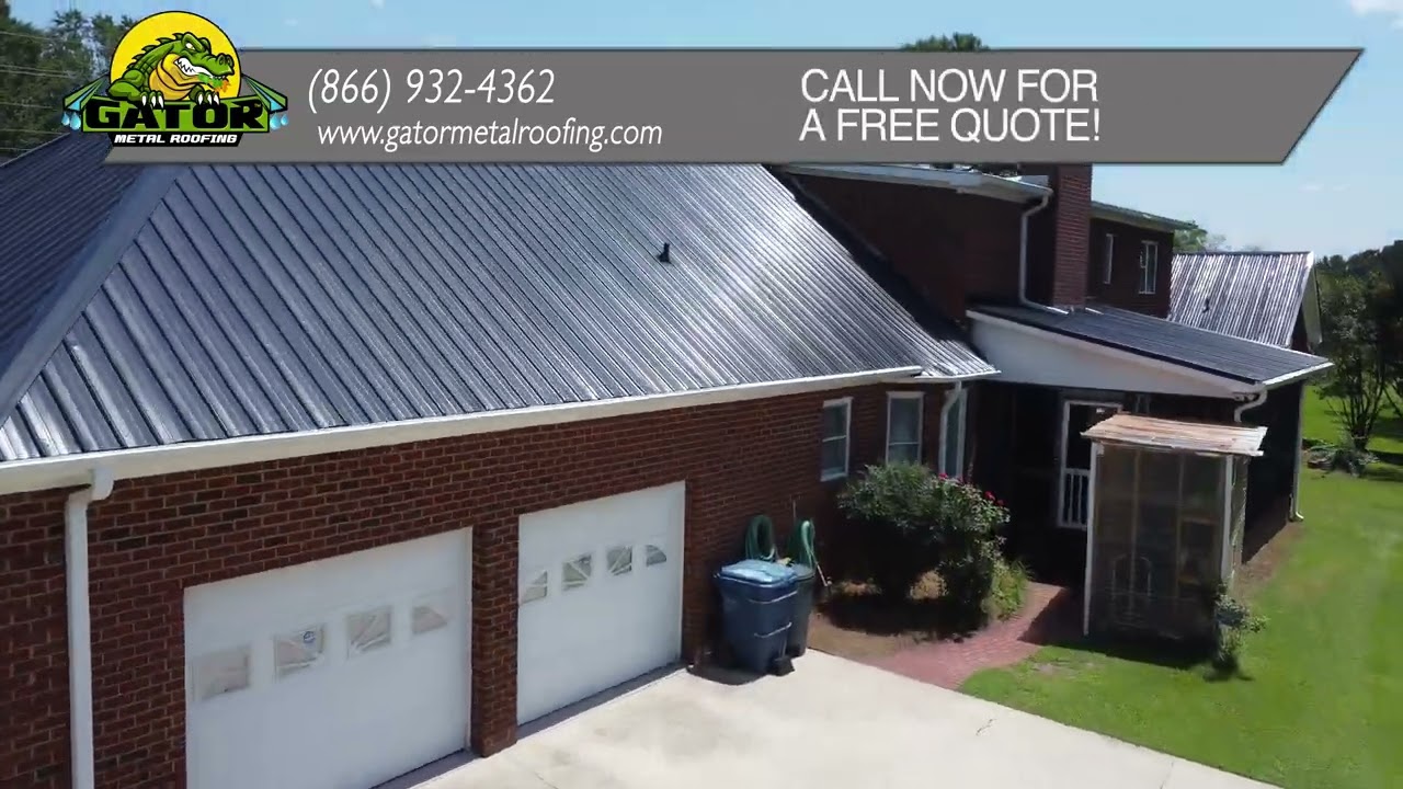 Black Metal Roof in North Carolina