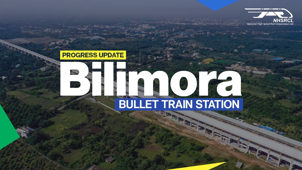 Bilimora Bullet Train Station Progress Update | MAHSR