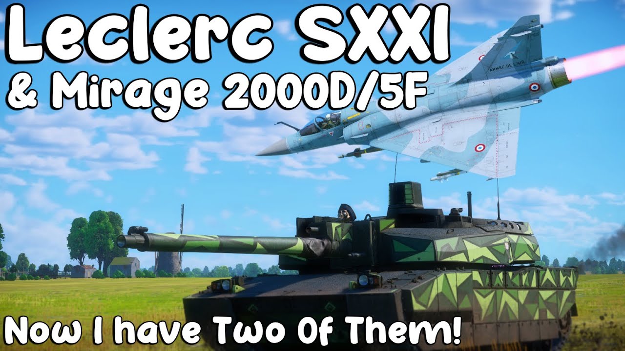Leclerc SXXI & Mirage 2000D/5F. All The CAS You Need.