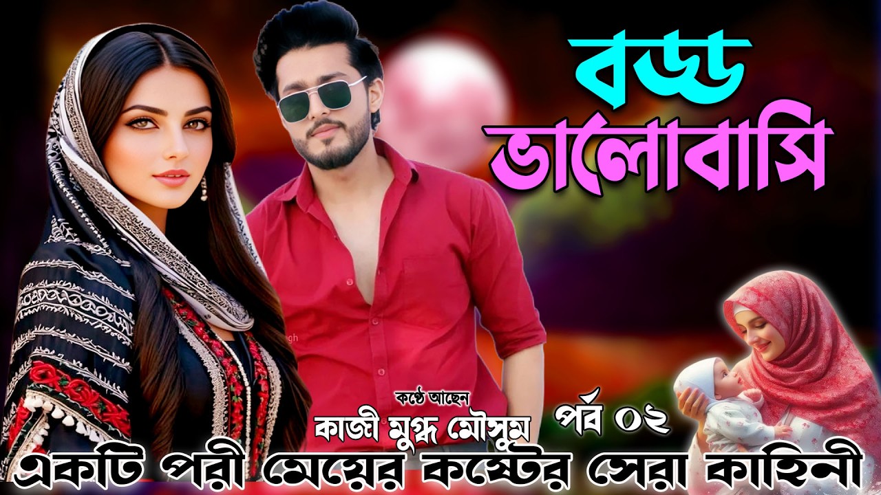 বড্ড ভালোবাসি। পর্ব ০২  ekti hridayabidarak islamic golpo kahini জনতা ইসলামিক টিভি।