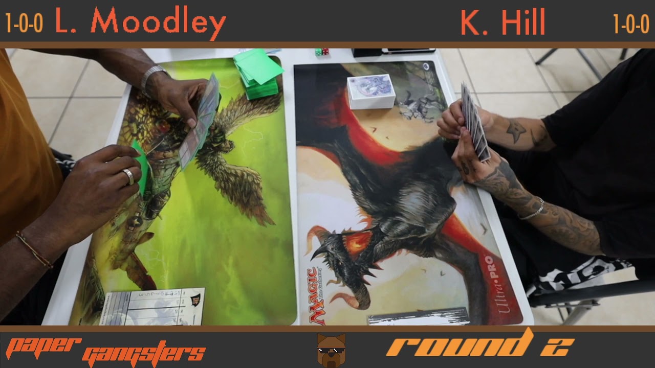 Modern Round 2 - Temur Rhinos (Crashing Footfalls) vs Boros Burn