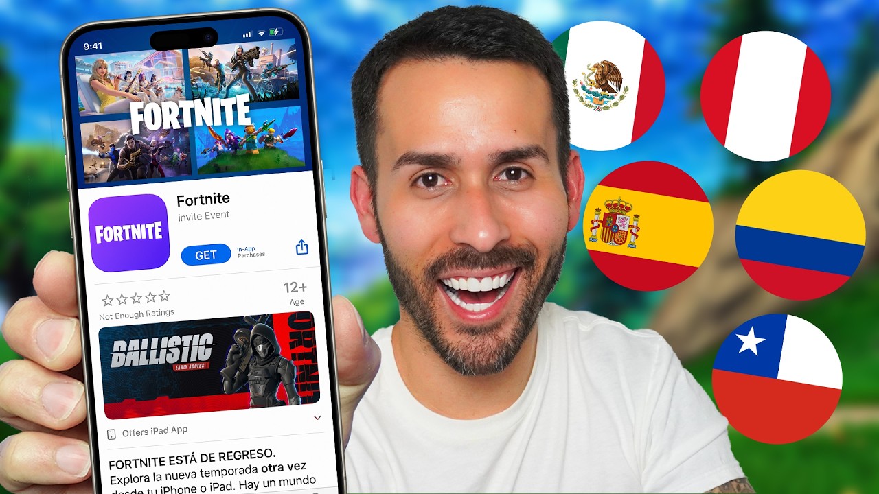 Cómo INSTALAR Fortnite FUERA de Estados Unidos | Tutorial 100% Funcional ✅