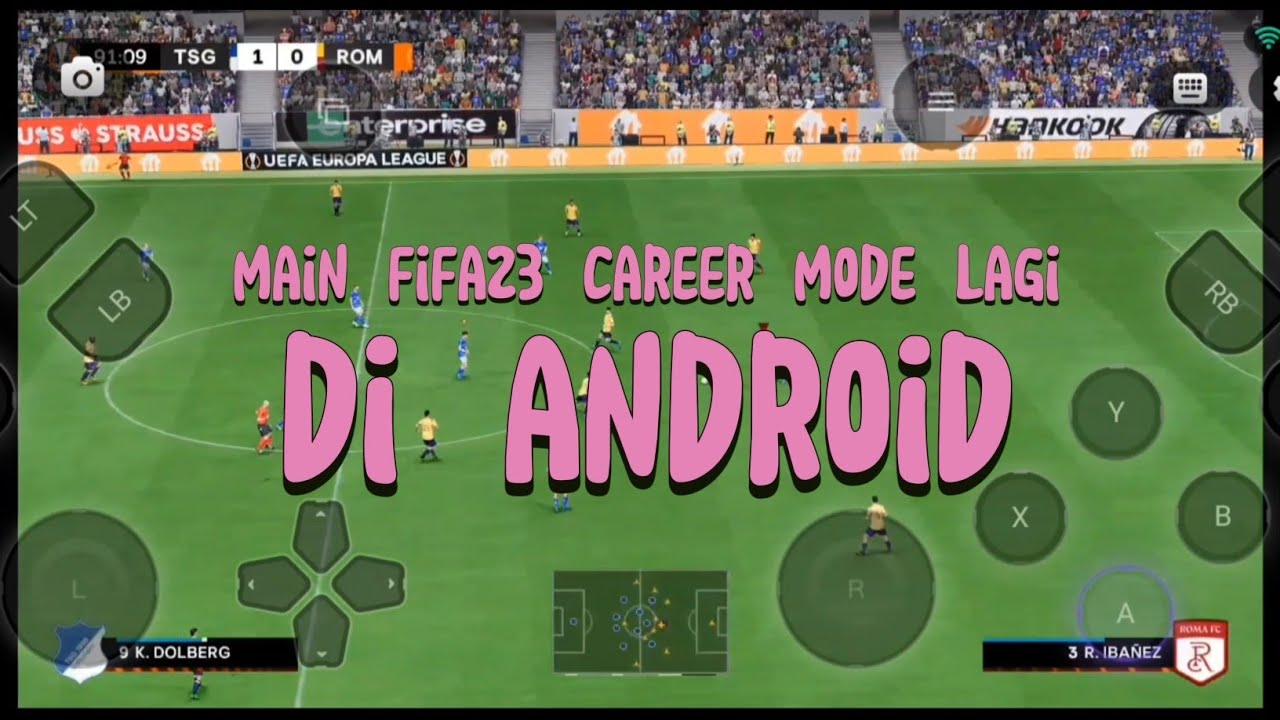 Main career mode lagi |FIFA23 ON ANDROID CHIKII CLOUD GAMING