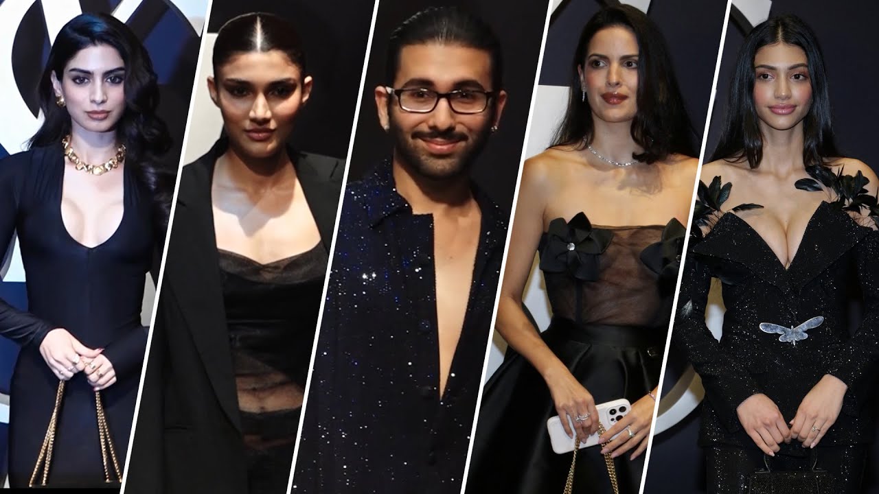 Khushi Kapoor, Alizeh Agnihotri, Natasha Stankovic, Orry & Other Celebs Grace The YSL Launch