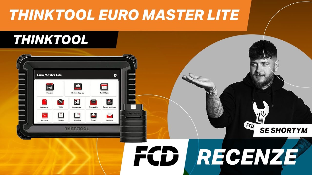 RECENZE THINKTOOL EURO MASTER LITE | Profi diagnostika za super cenu!