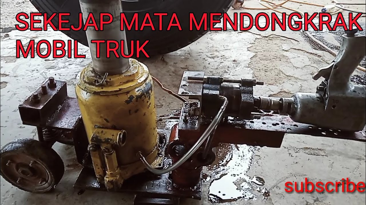 MODIFIKASI DONGKRAK HIDROLIK 100 TON