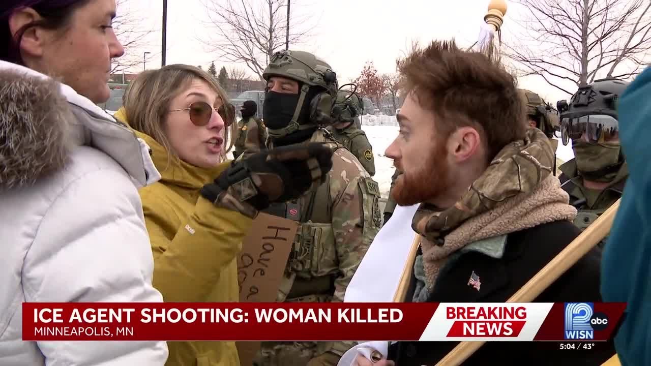 Protesters, counter-protesters and federal agents clash in Minneapolis