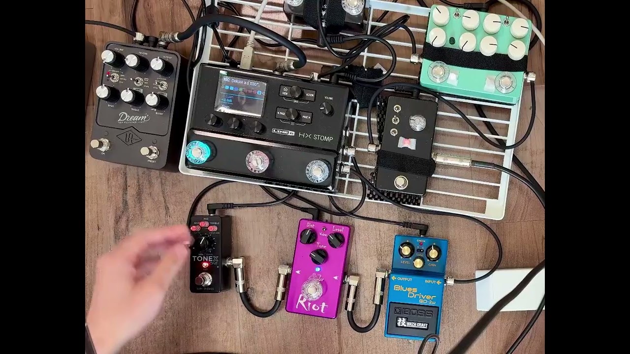 UAFX Dream'65 vs HX STOMP vs TONEX ONE（with BD-2W, Surh Riot） – Which Do You Prefer?