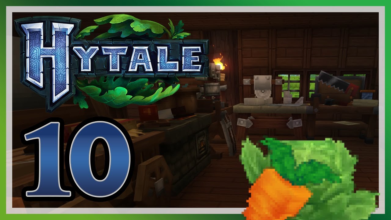Hytale # 10 ⚔️ Erweiterung der Arbeitsfläche und eigenes Feld. Wir werden Bauer!