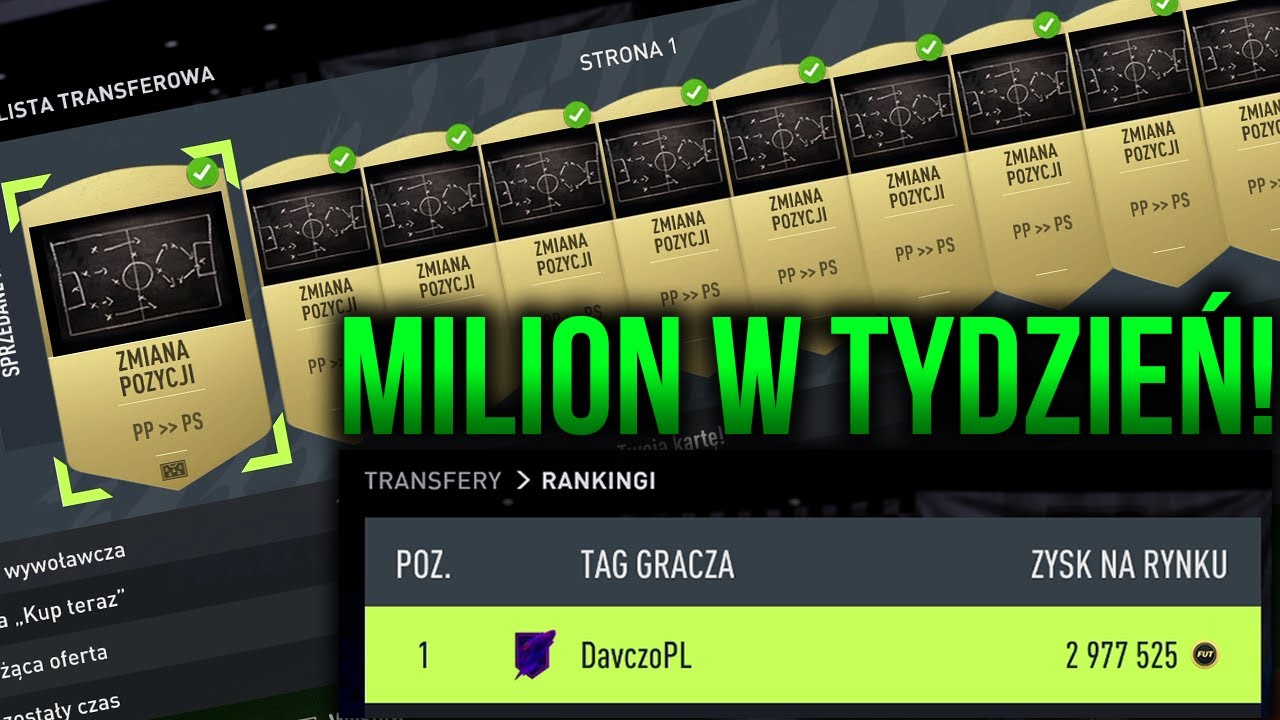 TYM SPOSOBEM ZAROBIŁEM 3 MILIONY! PORADNIK JAK HANDLOWAĆ! FIFA 22