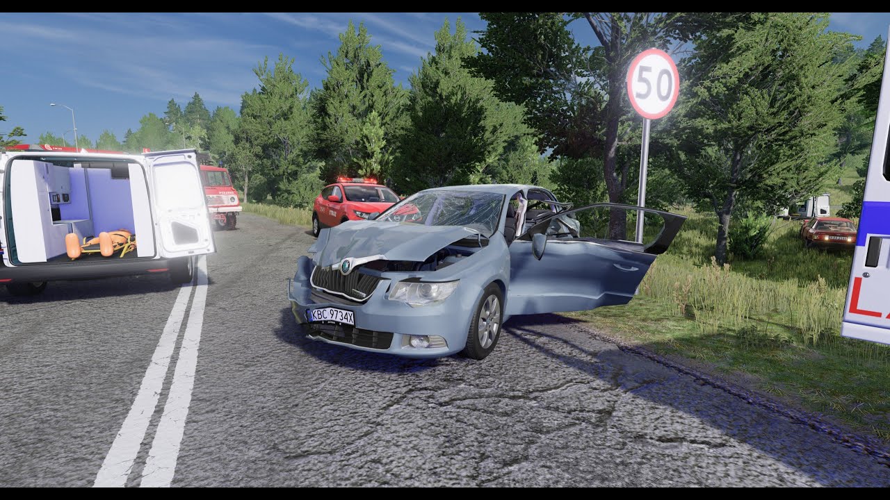 Polskie Wypadki w BeamNG drive #4