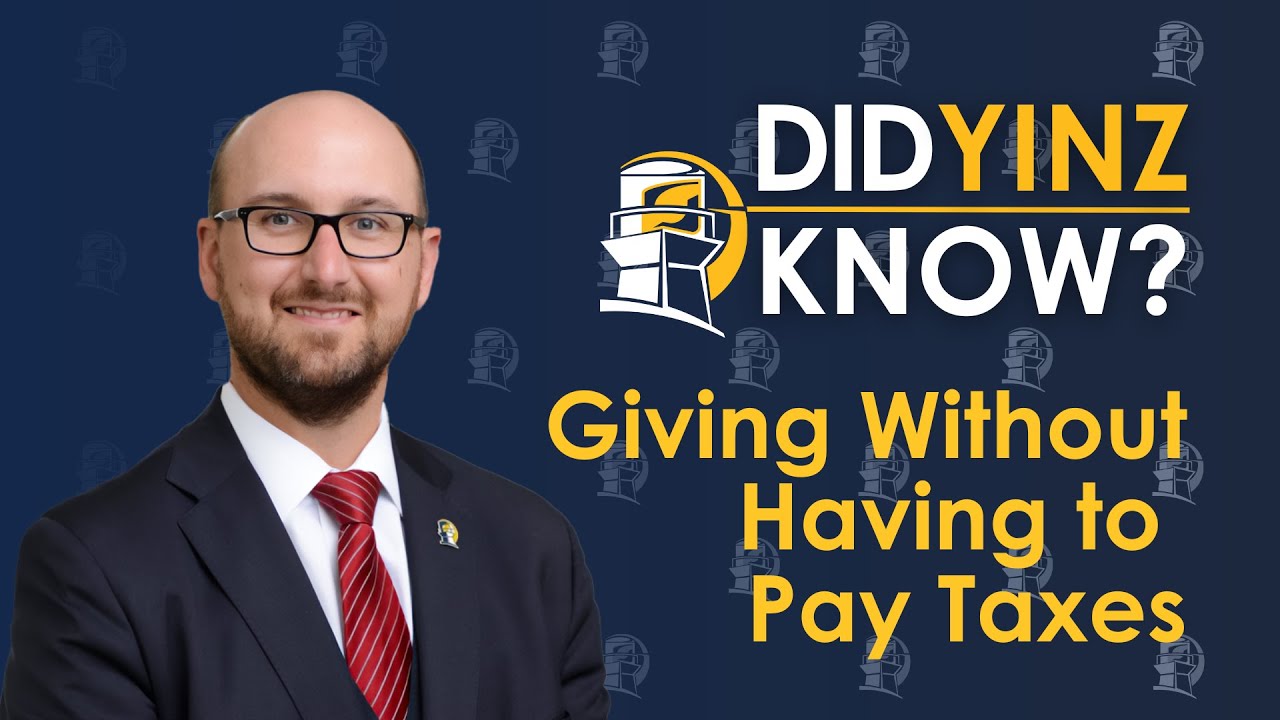 Giving Without Having to Pay Taxes