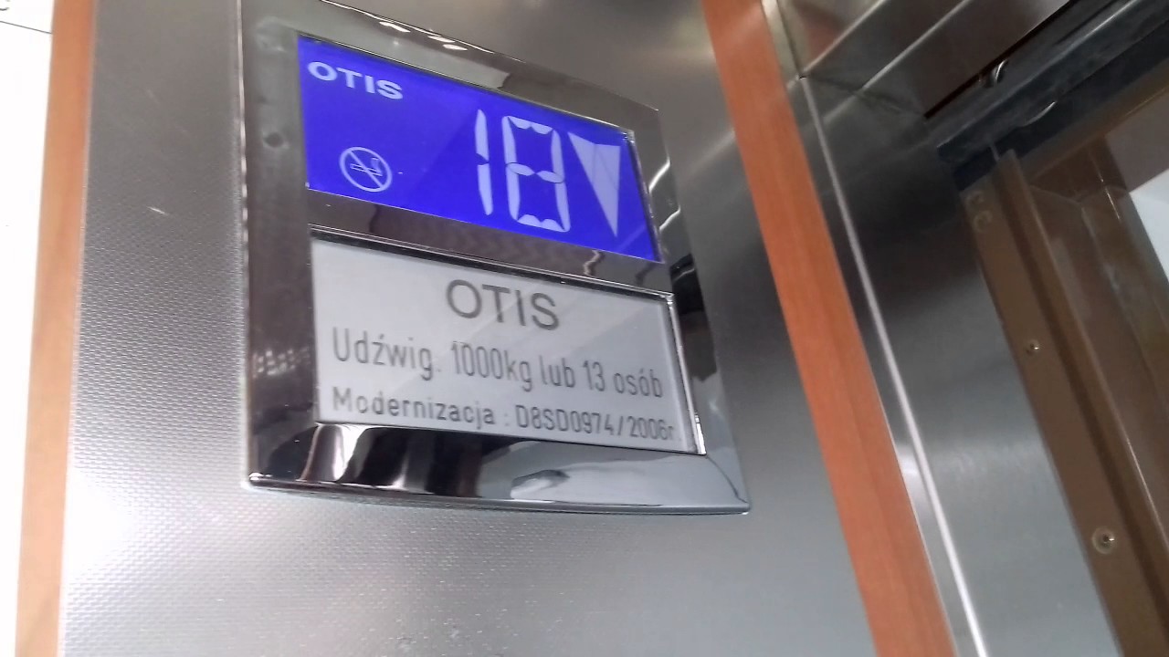 Winda Otis w wieżowcu na ulicy Chłopskiej, Gdańsk