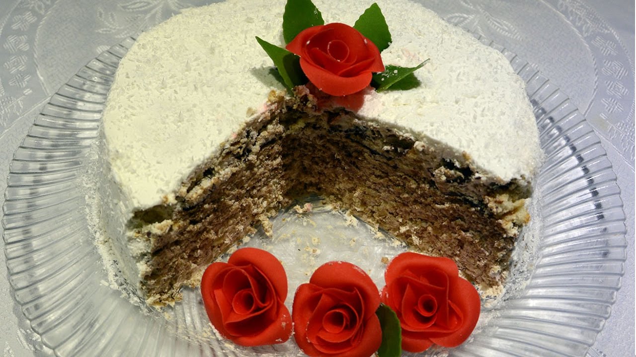 Brza torta od slatke pavlake sa napolitankama i jafa keksom