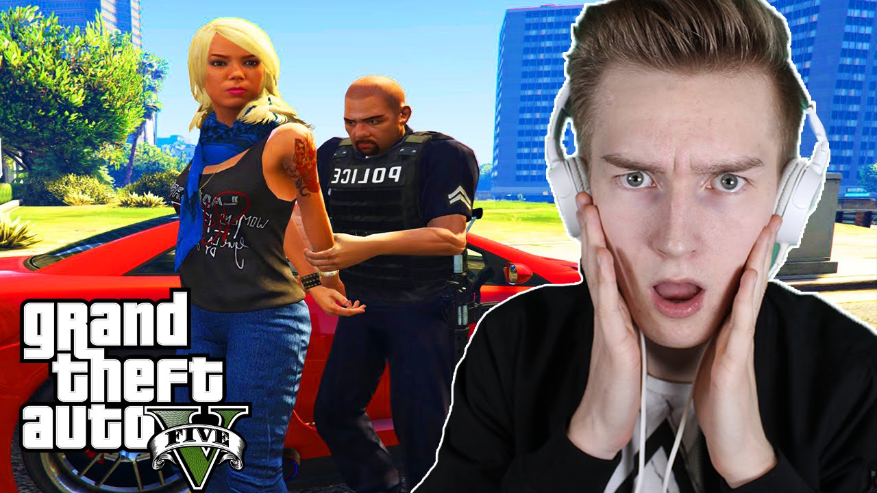 GTA V PRAWDZIWE ŻYCIE #12 - Złodzieje na stacji benzynowej!