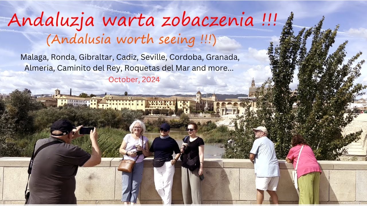 Andaluzja warta zobaczenia. #andalusia worth seeing. Caminito del Rey, Ronda, Malaga, Gibraltar...
