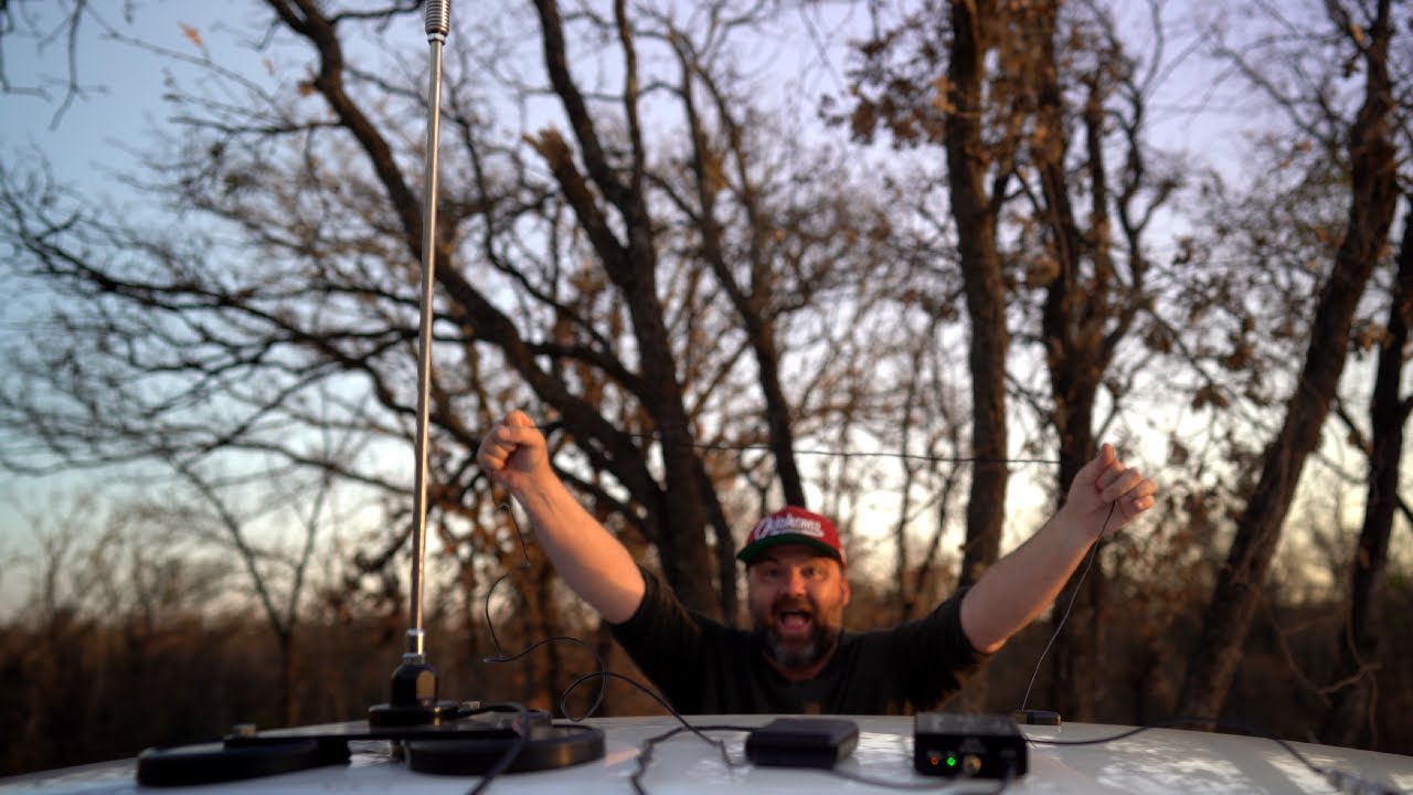 Hustler 20 Meter + MagMount + WSPR Success TEST!!!