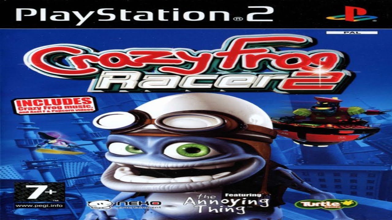 Crazy Frog Arcade Racer (Gameplay PS2)