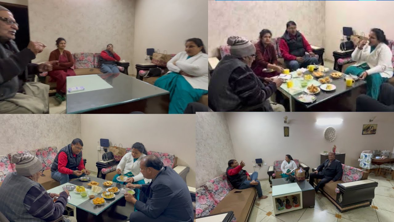 Aaj humare ghar aayi garden wali bua // Rakhi Bua Giri Thi Nali mein Bachpan mein // Family meet-up/