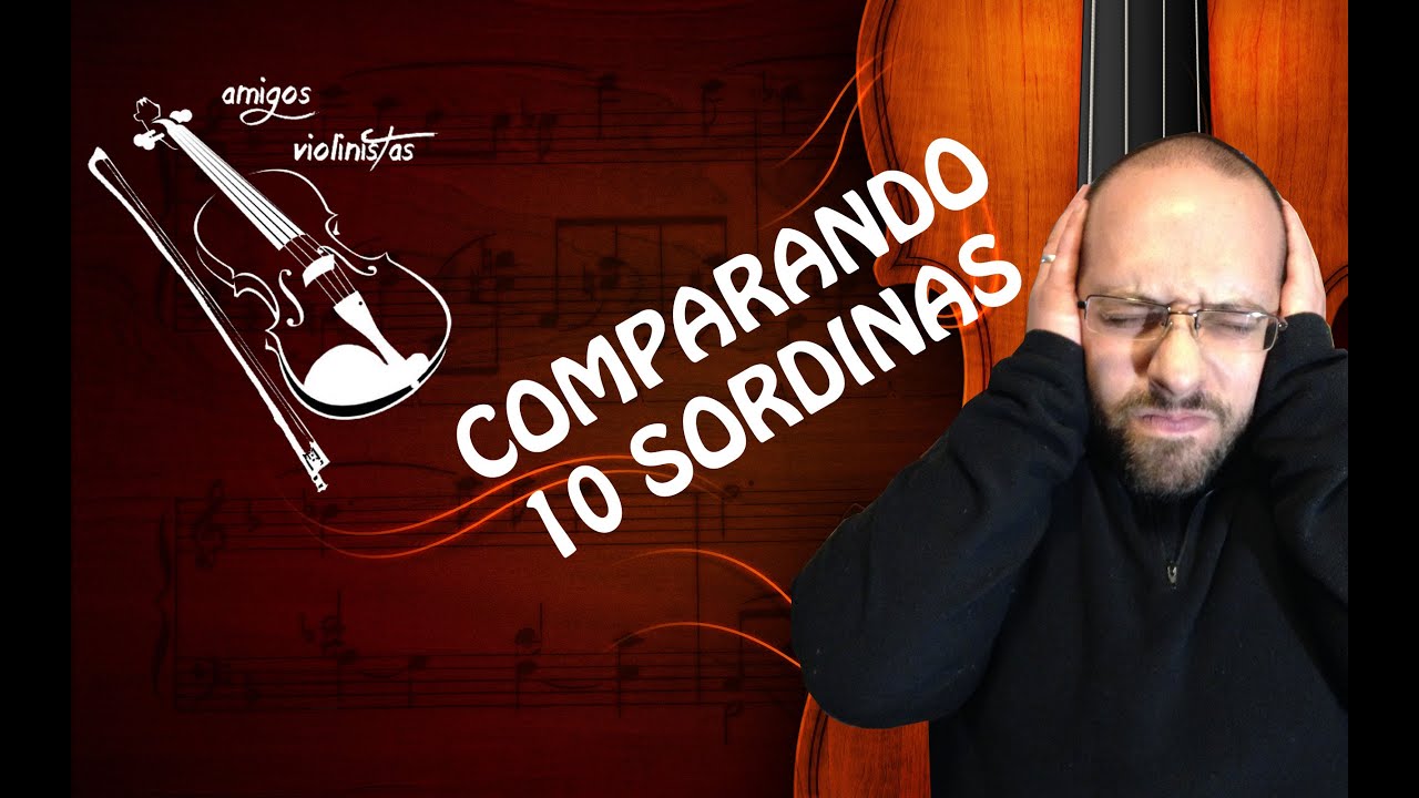 Amigos Violinistas: 3·Comparando 10 Sordinas
